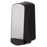 Irmãos Brant - SABONETEIRA PLASTICA FRENTE EM INOX 800ML C/RESERVATORIO SELECT NOBRE ESCOVADO