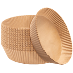 Irmãos Brant - FORMA DE PAPEL REDONDA ANTIADERENTE C/50 PARA FRITADEIRA ELETRICA 16X4,5CM