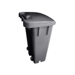 Irmãos Brant - LIXEIRA 100LT CINZA C/PEDAL BRALIMPIA REFORCADO