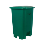 Irmãos Brant - LIXEIRA 100LT VERDE C/PEDAL PERFECT REFORCADA