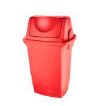 Irmãos Brant - LIXEIRA 30LT BASCULANTE VERMELHA FORTCOM