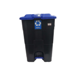 Irmãos Brant - LIXEIRA 30LT C/PEDAL AZUL ANTARES