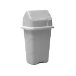 Irmãos Brant - LIXEIRA 50LT BASCULANTE CINZA CAJOVIL