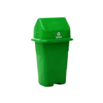 Irmãos Brant - LIXEIRA 50LT BASCULANTE VERDE CAJOVIL