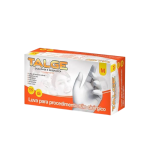 Irmãos Brant - LUVA DE PROCEDIMENTO M C/100 TALGE USO MEDICO CAIXA LARANJA (REFORÇADA)