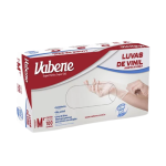 Irmãos Brant - LUVA DE VINIL M C/100 SEM TALCO VABENE
