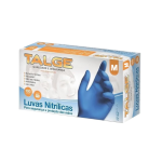 Irmãos Brant - LUVA NITRILICA M C/100 SEM PO AZUL TALGE