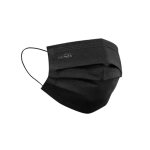 Irmãos Brant - MASCARA CIRURGICA TRIPLA C/ELASTICO C/50 EFB>95% PRETA INOVAR