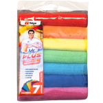 Irmãos Brant - PANO MICROFIBRA 30X30CM CORES SORTIDAS TALGE C/7