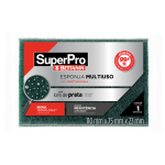 Irmãos Brant - ESPONJA DUPLA FACE SUPERPRO 75X110MM C/IONS DE PRATA