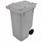 Irmãos Brant - CONTEINER COM RODAS 240LT CINZA BRALIMPIA