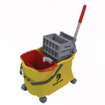 Irmãos Brant - BALDE ESPREMEDOR C/DIVISOR AGUA DOBLO FLEX  20L BRALIMPIA