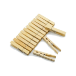 Irmãos Brant - PRENDEDOR DE ROUPA MADEIRA C/12