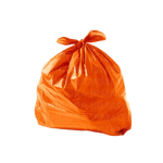 Irmãos Brant - SACO LIXO 20LT LARANJA C/100