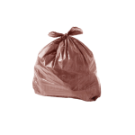 Irmãos Brant - SACO LIXO 100LT MARROM 0,4 C/100