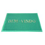 Irmãos Brant - TAPETE CARPETE DE PORTA 37X57CM BEMVINDO CORES SORTIDAS