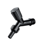 Irmãos Brant - TORNEIRA PLÁSTICA JARDIM PRETA