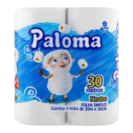 Irmãos Brant - PAPEL HIG. PALOMA 4X30MT