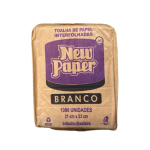 Irmãos Brant - PAPEL TOALHA 20X21 BCO C/1000 NEW PAPER