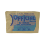 Irmãos Brant - PAPEL TOALHA 23X21 BCO OFFICIAL C/1000
