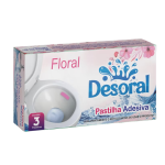 Irmãos Brant - PASTILHA ADESIVA C/3 FLORAL DESORAL