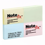 Irmãos Brant - E BLOCO ANOTACAO POST-IT38X50MM C/4 NOTEFIX