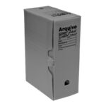 Irmãos Brant - E ARQUIVO MORTO PLASTICO CAIXA BOX CINZA