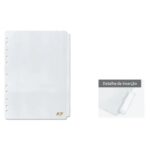 Irmãos Brant - E DIVISORIA PLAST FICHARIO C/6 CRISTAL ACP