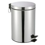 Irmãos Brant - LIXEIRA DE AÇO INOX C/PEDAL 5L MOOD