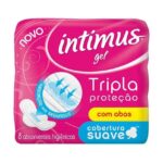 Irmãos Brant - ABSORVENTE INTIMO C/ABA INTIMUS GEL