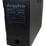 Irmãos Brant - E ARQUIVO MORTO PLASTICO CAIXA BOX PRETO