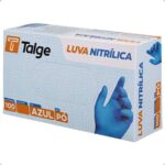 Irmãos Brant - LUVA NITRILICA G C/100 SEM PO AZUL TALGE