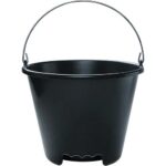 Irmãos Brant - BALDE PLASTICO 12L PRETO C/PEGA REFORÇADO ARQPLAST