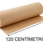 Irmãos Brant - BOBINA PAPEL KRAFT 120CM COM 140 METROS