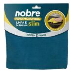 Irmãos Brant - PANO MICROFIBRA 40X40CM NOBRE AZUL C/2