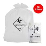 Irmãos Brant - SACO LIXO 50LT INFECTANTE C/100 LUBRI